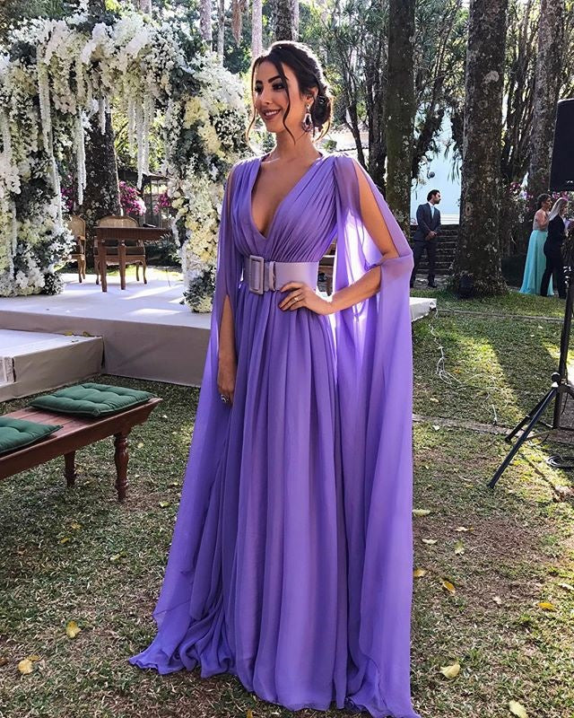 Robe femme décolleté en V taille