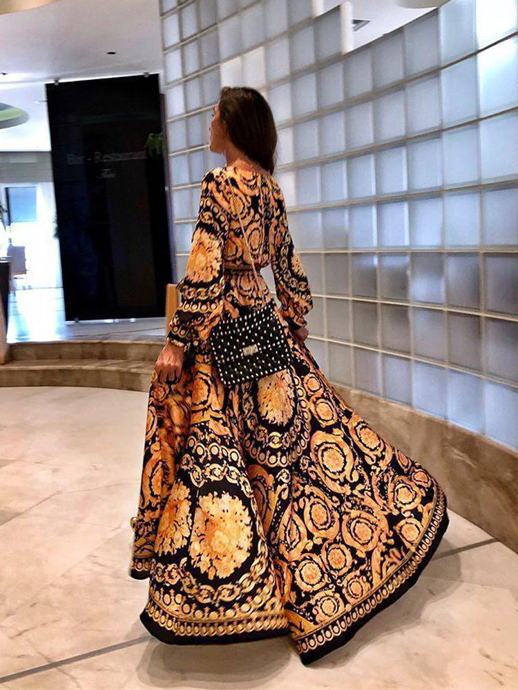 Robe Mode Nouvelle Style Élégante Femmes Sexy Col Bateau Pailleté