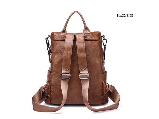 Damen Rucksack - Doppelte Schultertasche