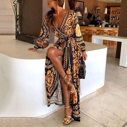 Robe Mode Nouvelle Style Élégante Femmes Sexy Col Bateau Pailleté