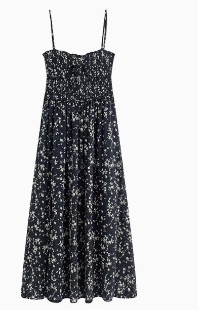 Robe  florale romantique française